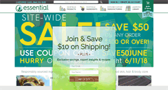 Desktop Screenshot of essentialwholesale.com